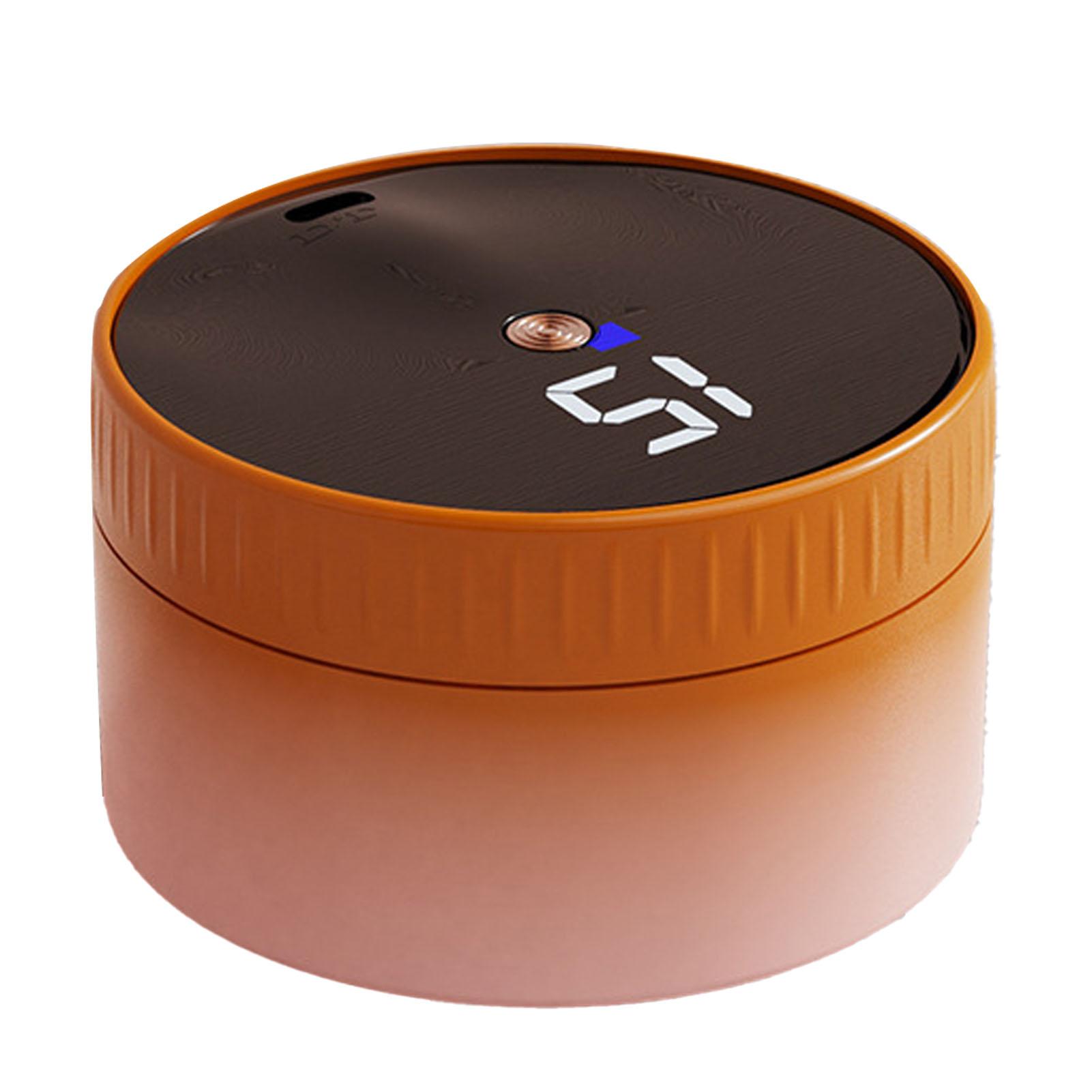 Health & Beauty Product Orange Electric Vacuum Gua Sha Massager 99 Gears Hot Compress Negative Pressure Cupping Machine Gradient