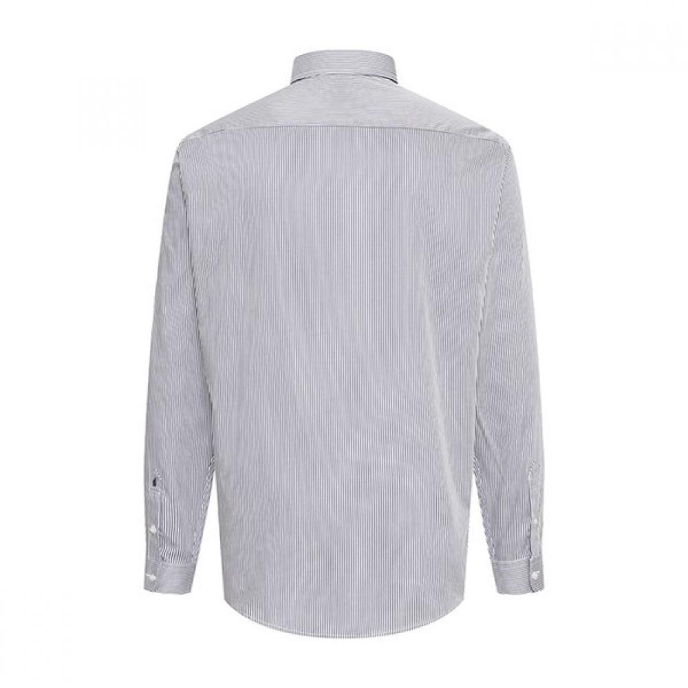 Vanbrough Stripe Semi Wide Classic Shirt Bzrsg1031 Gy