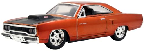 Jada Toys Серия Форсаж 1/32 F&F Plymouth Road Runner Оранжевый металлик (Доминик) Готовый продукт
