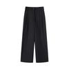 Lap  Set  Two Tuck Belted Wide Pants As2wp464
