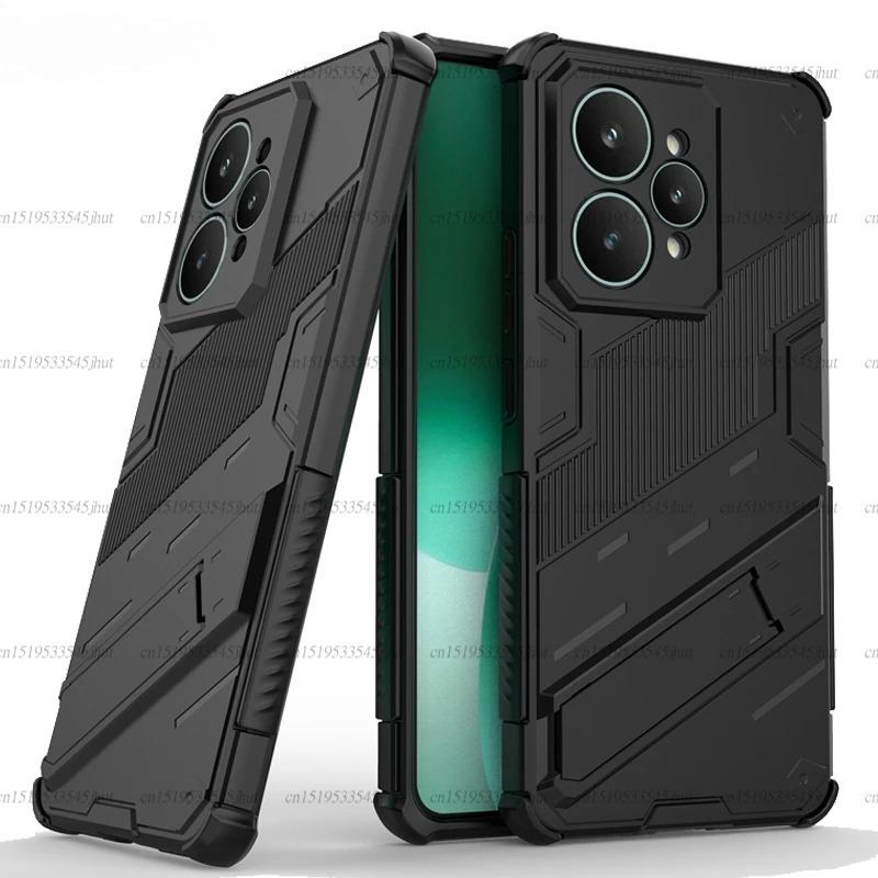 Phone Holder Case For Realme 15 Case Shockproof Anti-knock Armor Full Back Cover For Realme 15 Case For Realme 15 Pro 6.8 inch