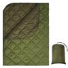 Outdoor-Reisedecke mit Kompressions-Tragetasche Gesteppte Outdoor-Decke Multifunktionale Rucksack-Steppdecke Dschungel-Jagdausrüstung