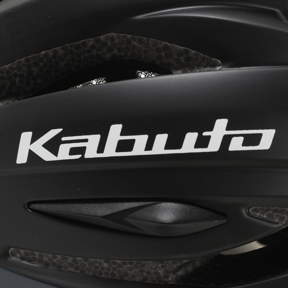 OGK KABUTO RECT Matte G-1 Helmet, Black, Size M/L