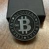 Magnetická mince na zatlačení Haptická Bitcoinová tlačná deska EDC Hračka na odbourání stresu Mini Fidget Antistresová kovová slitina Senzorická hračka pro dospělé