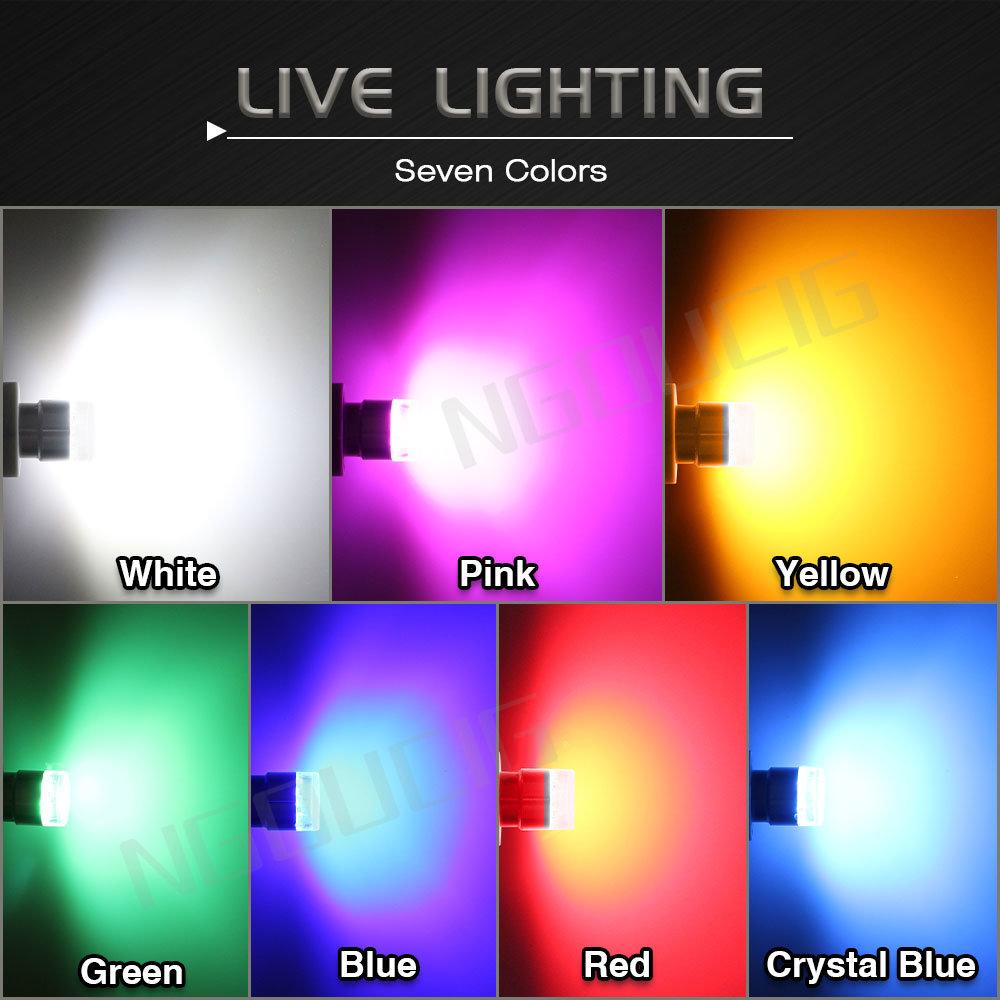 NGOUCIG 12V 24V R5W Led Bulb P21W 1156 Lamp 1157 BA15S P21/5W BAY15D Strobe Flash Flashing Brake Reverse Car Parking Light Truck License Plate Lights