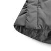 Skechers FW23 Stroll Series Solid Color Casual Long Hooded Down Jacket Men outerwear Shark-Gray L423M140-00MM
