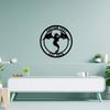 Personalized Metal Dragon Wall Art Custom Iron Name Sign Indoor Home Decor Gift