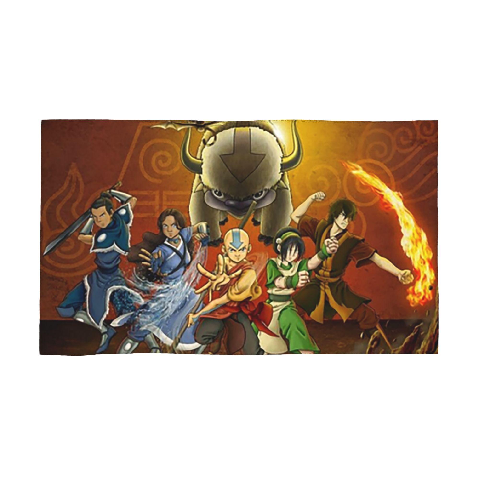 

The Last Paintbender Team Avatar Ultimate Soft Face Towel Quick Dry Pool Bath Cotton Towels Absorbent W30*H60(CM)