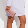 New COACH Morgan Leather Clutches Shoulder Bag Crossbody Bag Small Size Women's Pink CF476-IMDRO