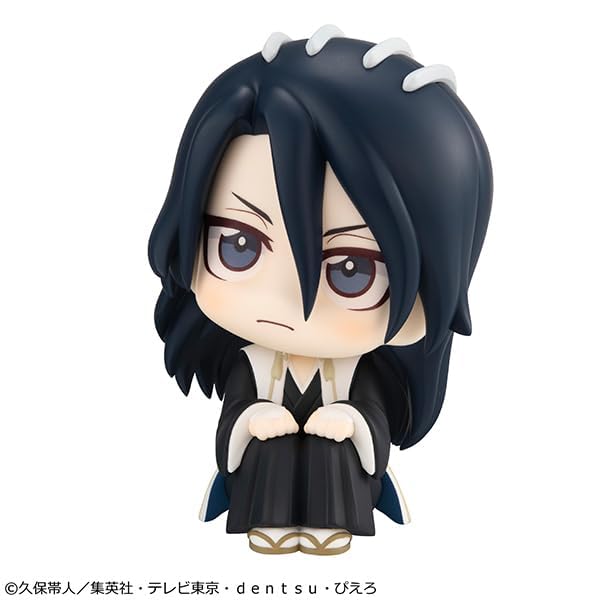 Rukappu BLEACH Válka tisíciletí Kuchiki Byakuya 110mm PVC Malovaná Akční Figurka Tisíciletí Cca.