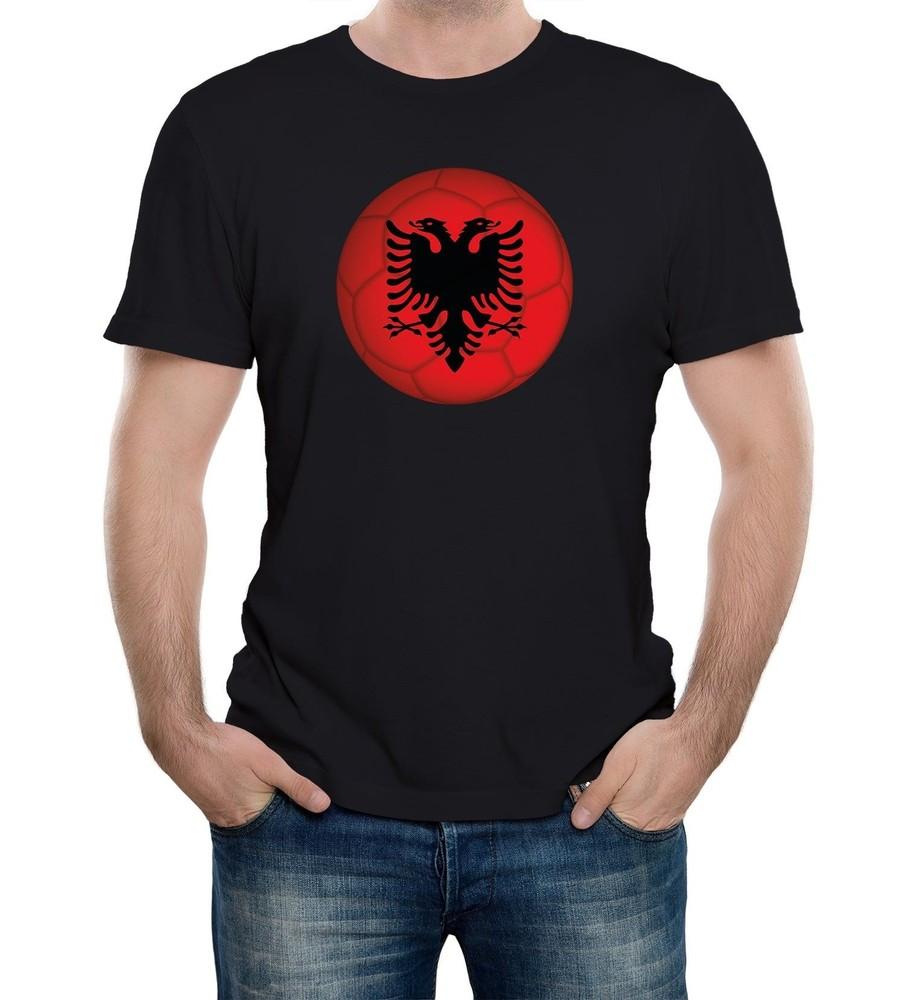 

Mens Albania Football Supporter T-Shirt World Cup Euros Copa America Country 4XL