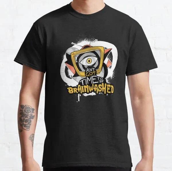 They Live Brainwashed Horror Cool Graphic Gift Sheeple Orwellian shirt Novelty Cotton Short Sleeve T Shirts Unique Clothes