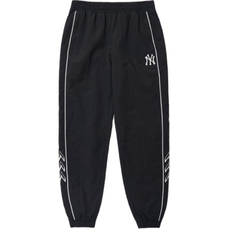 

New MLB Celana Knitted Sweatpants Unisex Black 3AWPS1414-50BKS XS