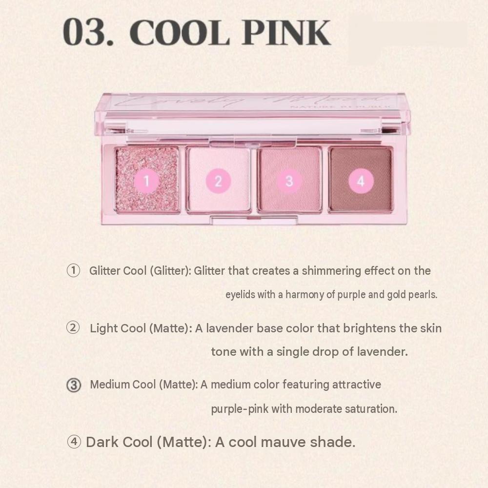 Nature Republic Daily Basic Palette-4 (Color Options)