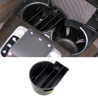 Για Mercedes Benz GLE GLS 2020 Πίνακας Κεντρικής Κονσόλας Θήκη Ποτηροθήκης Κουτί Αποθήκευσης Ανακατασκευασμένη Θήκη Οργανωμένος Δίσκος Τακτοποίηση Αυτοκινήτου