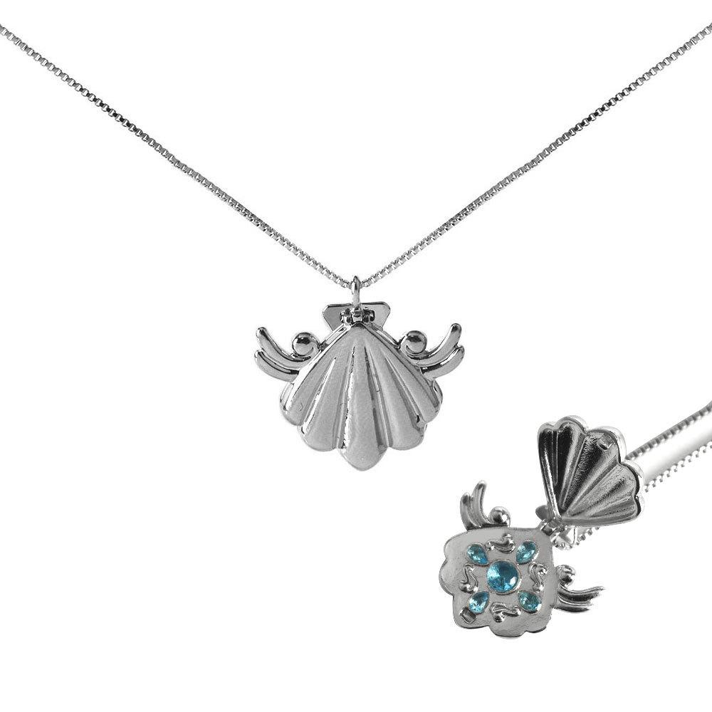 

Аниме Русалка Мелодия Пичи Пичи Питч Ожерелье Нанами Ручия Люсия Ханон Хосё Косплей Ожерелье Ювелирные Изделия Подвеска-ракушка Чокер Аксессуары светло-синий