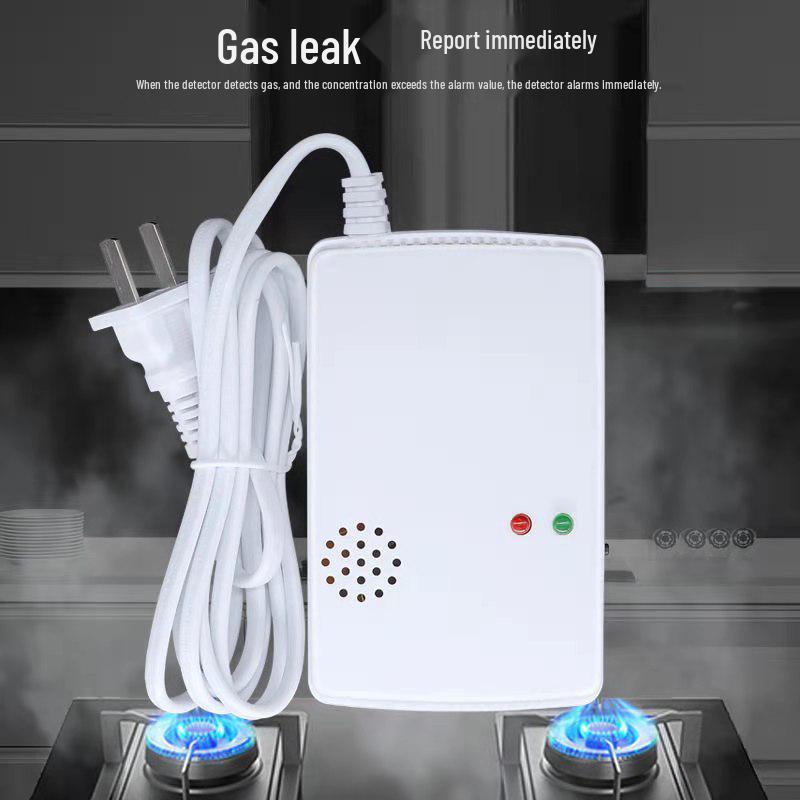 

Детектор витоку природного газу з сигналізацією - Побутовий пристрій безпеки для кухні