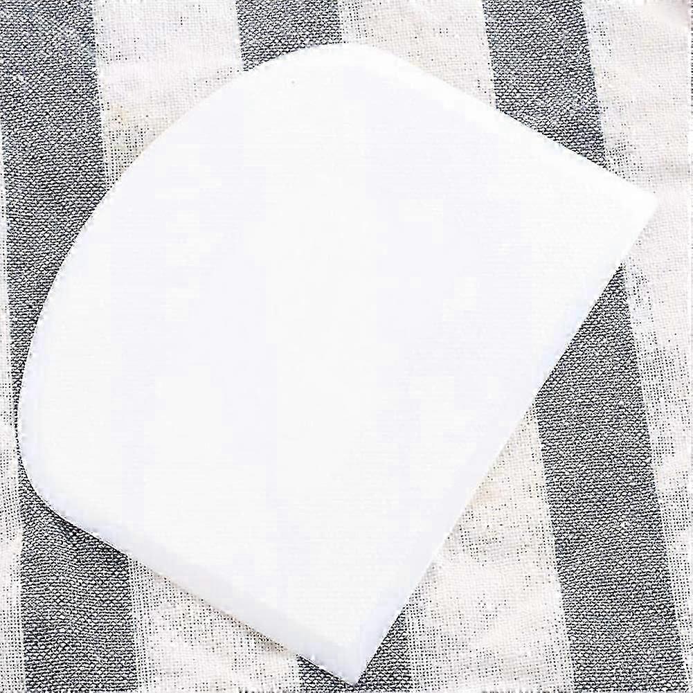 W 2 Piece Dough Scraper Set, Flexible Food- Plastic Cutters for Dough, Cake, Fondant, Icing Bowl Scrapers