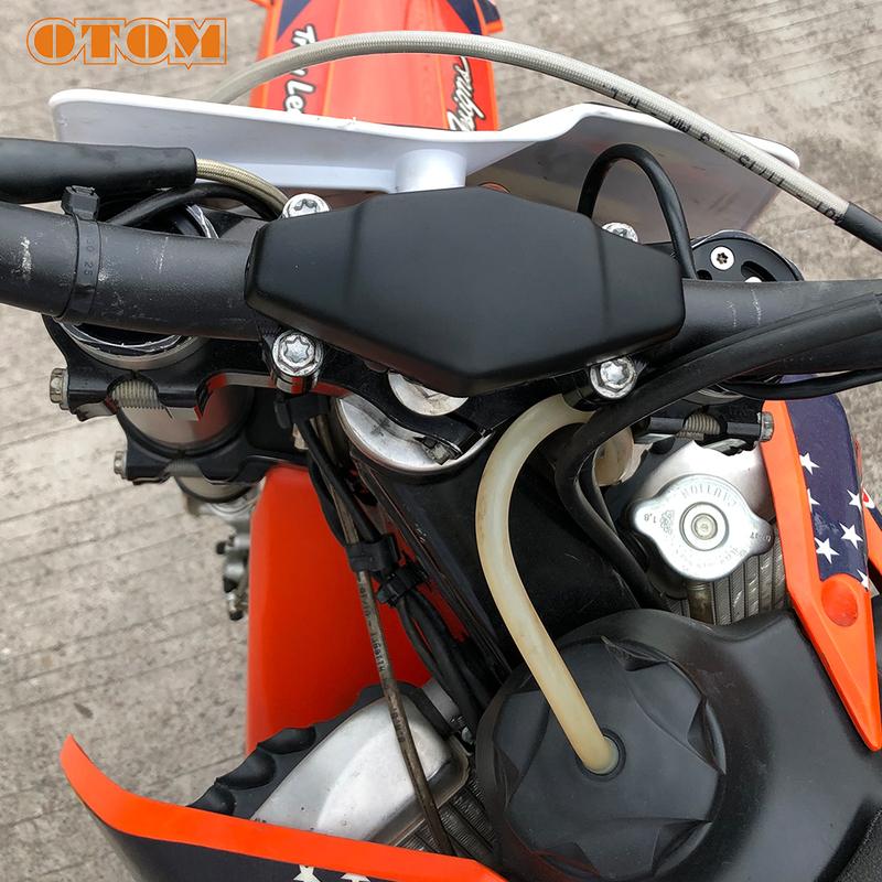 OTOM Motorcycle Handlebar Pads Direction Handle Chest Protector Sponge Buffer Steering Guard For KTM SXF EXC XC 50-690 Motocross