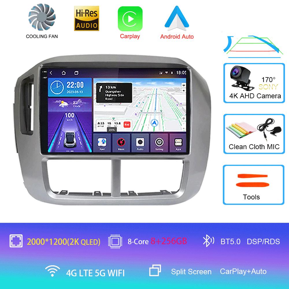Android 14 Carplay Auto WIFI+4G For Honda Pilot 2006 2007 2008 Car Radio GPS Stereo Multimedia Video Player 2din Head Unit Audio