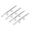 4PCS 6in Open Base Boat Cleat 316 Stainless Steel Polished Dock Cleats Tie Down for Yacht Cargo Ship Speedboat