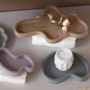 Silikon Epoxid Gießform Tablett Einfache Entformung Silikon Aufbewahrungs-Präsentationstablett Formen Für Kreative Wohnaccessoires