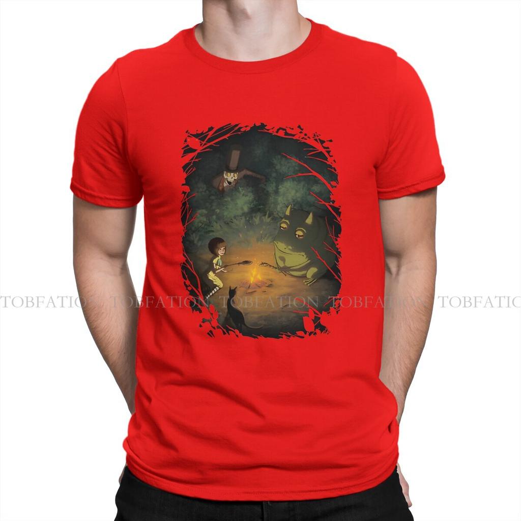 ZX Fran Bow Game Dreamy Toad Campfire T Shirt Fashion Mens Tees Summer Cotton Clothing Harajuku ONeck TShirt