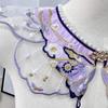 Butterfly Decoration Hanfu Shawl Embroidery Kids Shirt False Collar  Horse-face Skirt