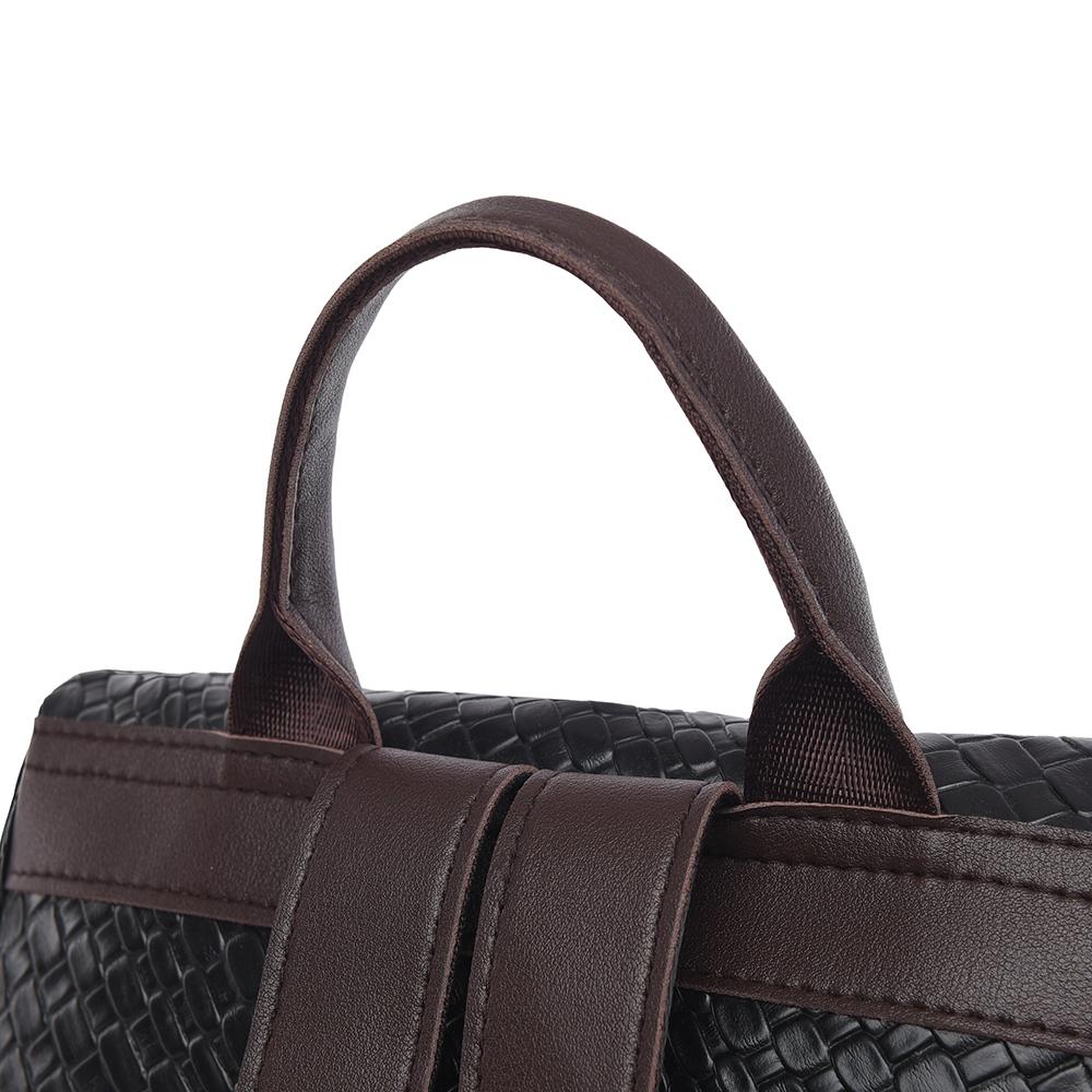 PU Women's Tassel Backpack Lightweight Schoolbag Anti-theft Travel Backpack