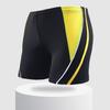 Men's Plus Size Quick-Dry Color Block Beach & Hot Spring Swimming Trunks