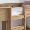 Bunk Bed for Kids Artisan Oak Finish 90 x 200 cm Particleboard