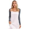 Womens Long Sleeve Open Front Cardigan Stretchy Yoga Dance Bolero Shrug Solid Crop Top