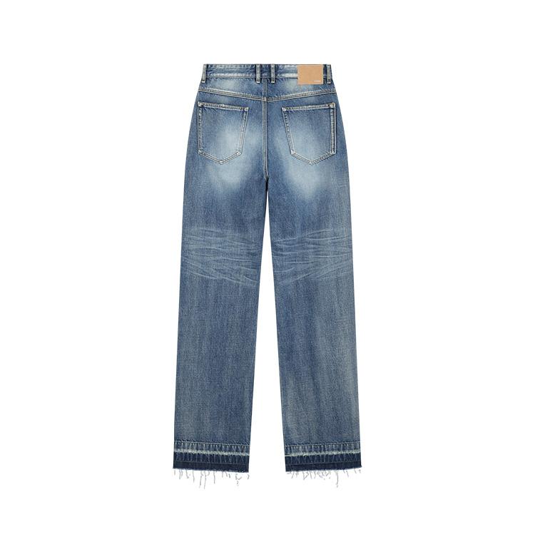 WE11DONE Distressed Loose Fit Jeans WD-DP0-25-333-M-BL