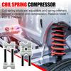 Compressor de mola helicoidal de 1 a 2 polegadas, espaçador de mola helicoidal, amortecedor, 2 peças, ferramenta manual de ajuste automotivo para remoção em carros e caminhões.
