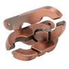 Brain Teaser Puzzles Metal Intelligence Unlock Toy IQ Test Game Puzzle Games Toys for AdultsAntique Copper Wire Drawing