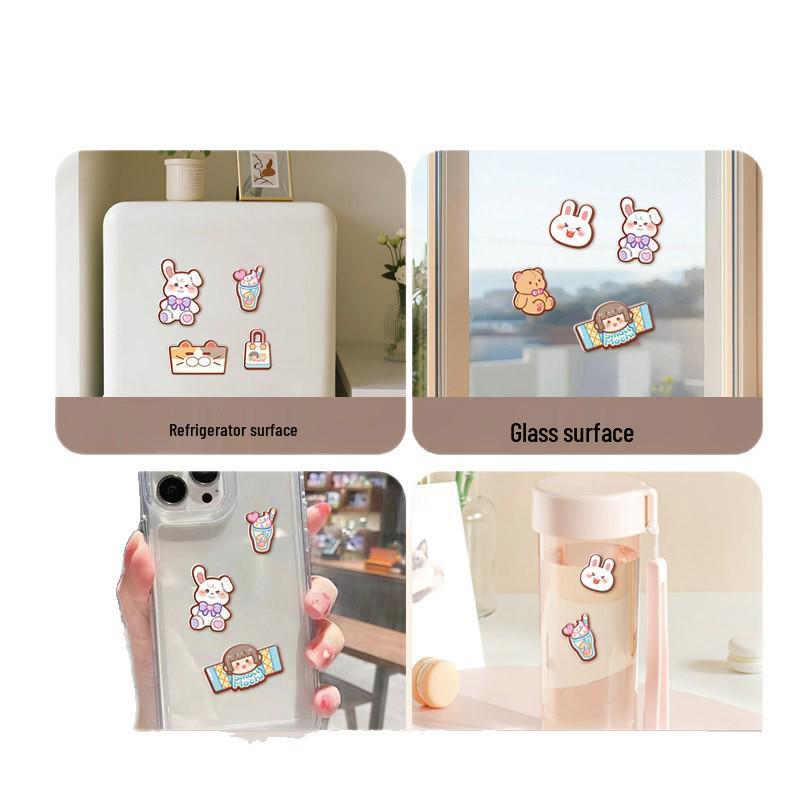 Mochi Jelly Sticker Book: DIY Cartoon Quiet Book for Girls – New Style, No-Cut, Handmade