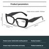 Men Women Small Square Frame Reading Glasses Fashionable Trendy Ultralight Presbyopia Retro HD Far Sight Eyeglasses Plus Diopter