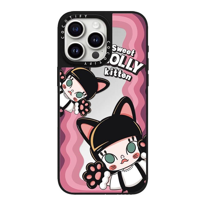 Magnetic Wave MOLLY Cat Ears iPhone 16 Pro/17P Cartoon Case iPhone 16