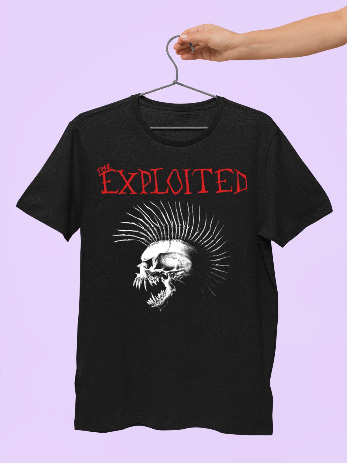 The Exploited Beat The Bastards Cotton Black All Size Unisex Shirt CM717 Unisex T-Shirt S