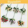 Simulation Bud Rose Flower Wedding Decoration Home Living Room Decoration Flower