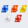 Construction Security Helmet with Ventilation System Adjustable 4-Point Ratchet Suspension Industrial Work Head Protection ABS Hard Hat