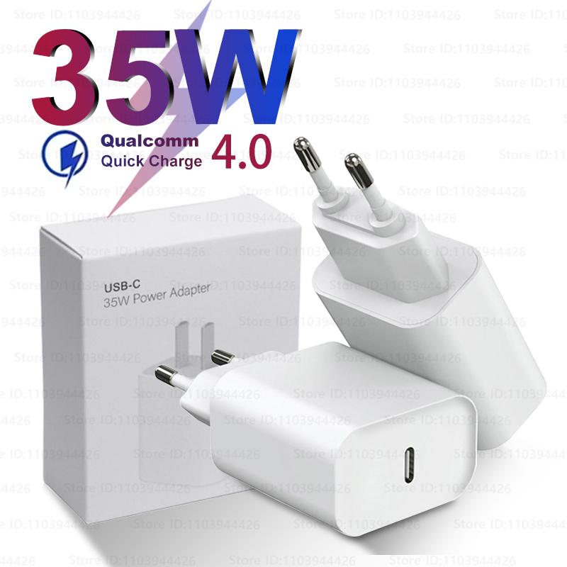 35W PD USB-C Fast Charger For iPhone 16 15 14 Pro Max Plus Samsung Xiaomi  POCO Phone Power Adapter Type C Quick Charging
