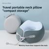 Memory Foam U-shaped Pillow Ergonomic Travel Pillow Cervical Pillow Ultimate Support for Flights