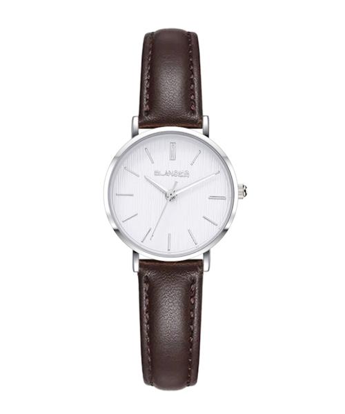 [Blancier] Blancier Noireur Leather Women s Watch BW0604L-WWBR NONE