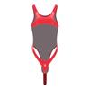 Herren Glänzender PU Ärmelloser Stehkragen Beutel Bodycon Bodysuit Dessous