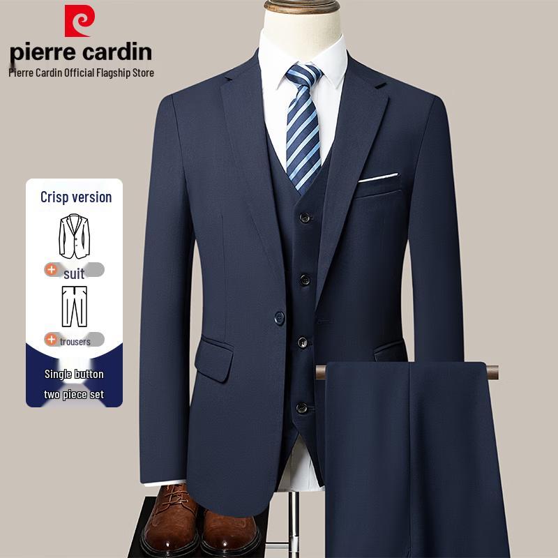 Pierre Cardin Men's Slim Fit Formal Business Suit
