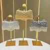New Diamond-encrusted Clutch Bag Fringed Evening Bag Birthday Wedding Banquet Shoulder Messenger Dinner Bag