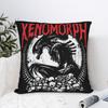 Death Metal Xenomorph Alien Movie Pillowcase Soft Fabric Cushion Cover Decoration Throw Pillow Case Cover Chair Zipper 18"