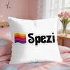 Paulaner Spezi Logo Kissenbezug Quadratisch Kurzflor Kissenhülle Wohnzimmer Sofa Heimdeko Funda X