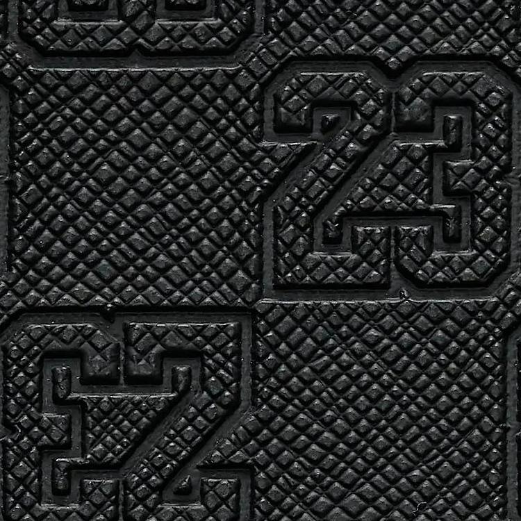 Jordan Monogram Polyurethane Travel Bag 40L Unisex Black